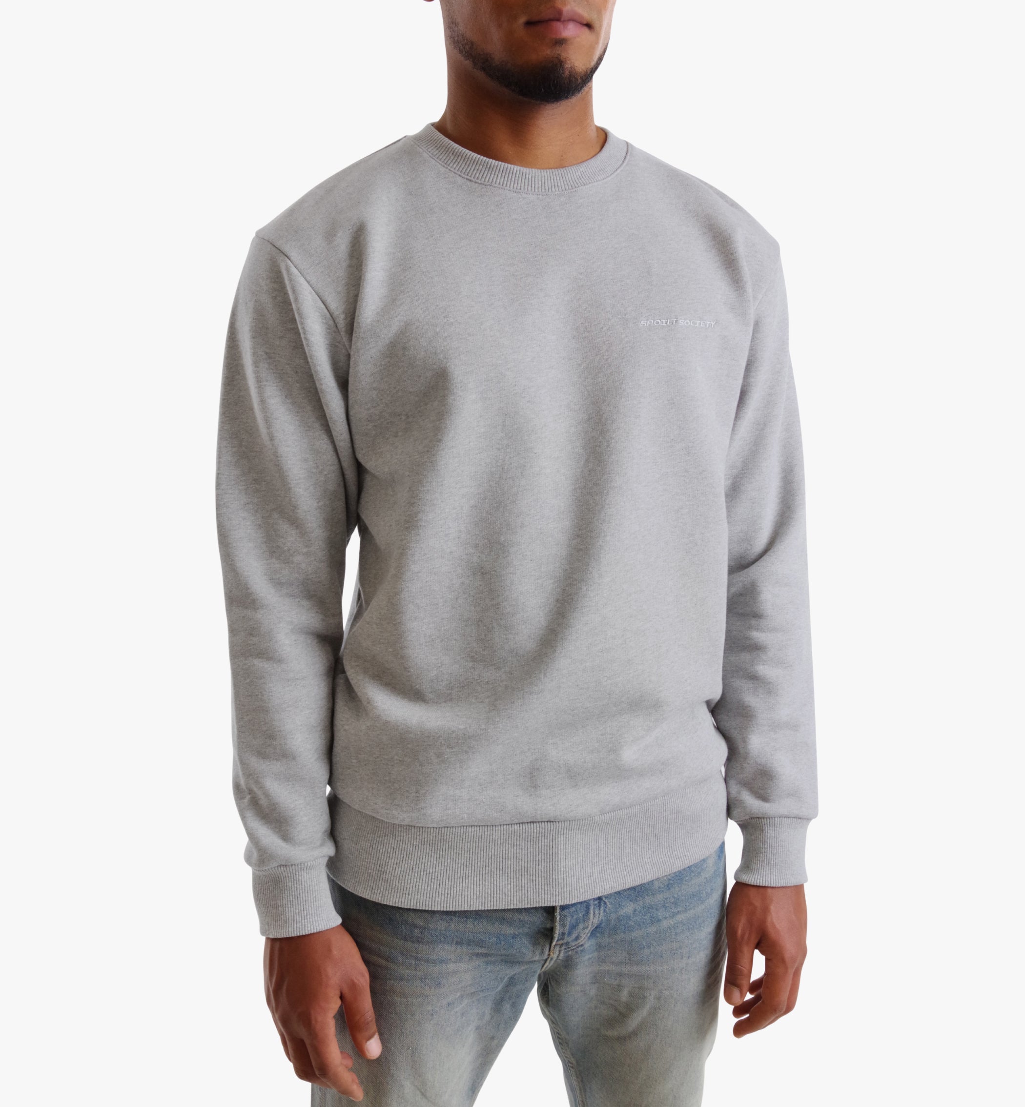 Crewneck Basic Grey-4