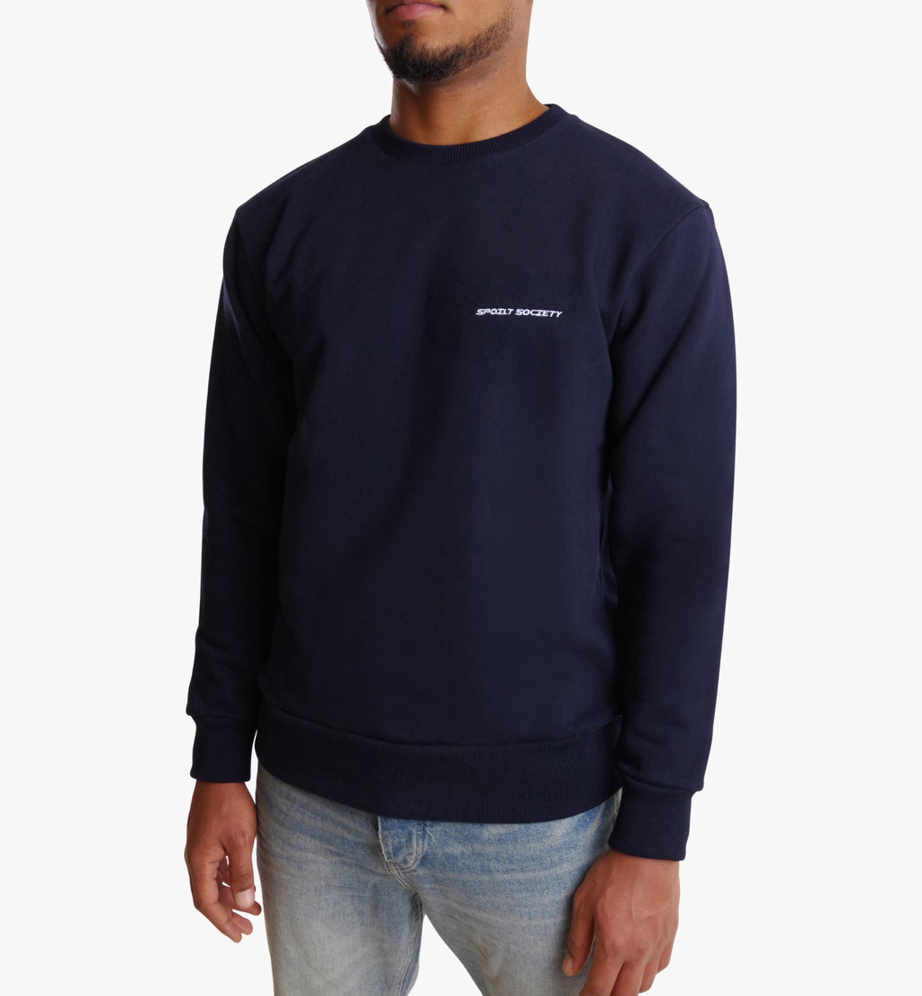 Crewneck Basic Dark Blue-4